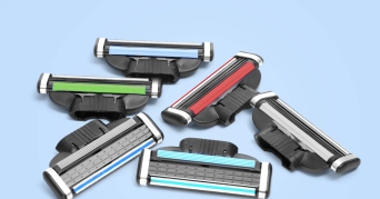 6 verschiedene Rasierklingen